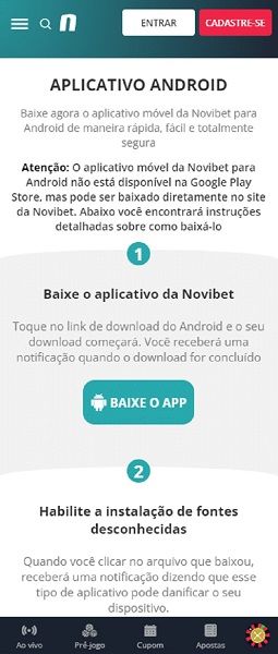 Novibet App